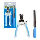 Alicate Tesoura Cortador De Unhas Para Pet Dedrop Azul