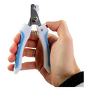 Alicate Tesoura Cortador De Unhas Para Pet Dedrop Azul