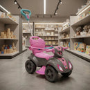 Carrinho De Passeio Quadriciclo Baby Spider Rosa Lilás